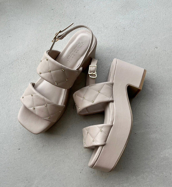  「【前田大翔さんyoutubeセレクトアイテム】ビジュースタッズキルトサンダル」|その他|