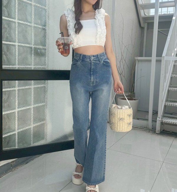  「swimwear/綿レースフリル(3点セット)」|その他|