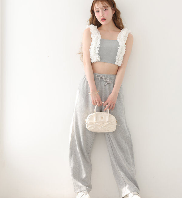  「swimwear/綿レースフリル(3点セット)」|その他|