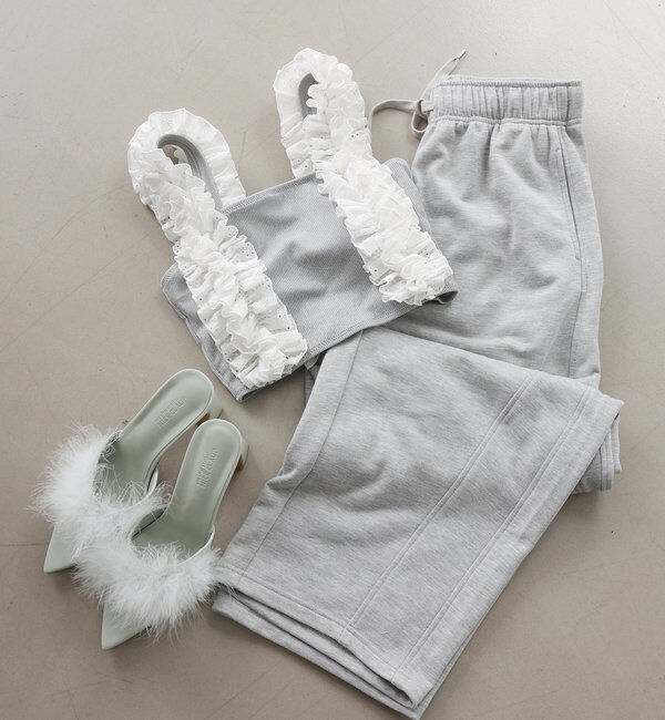  「swimwear/綿レースフリル(3点セット)」|その他|