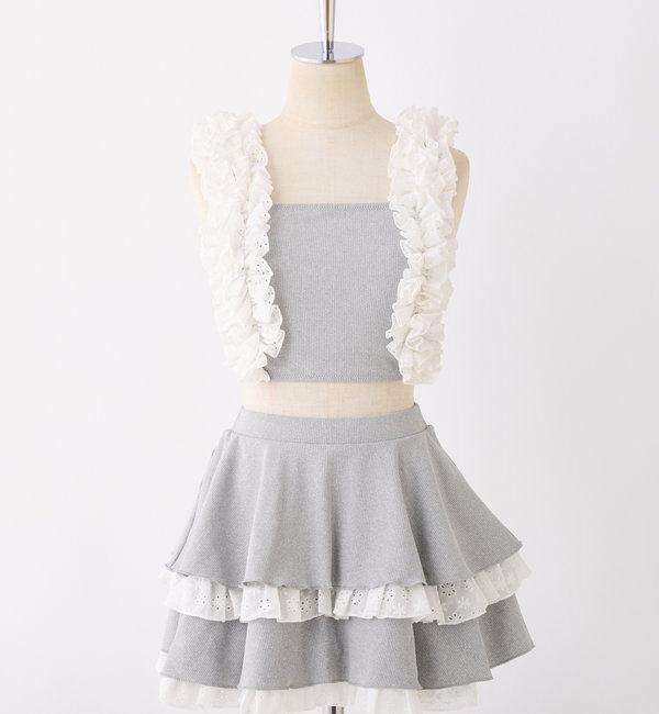  「swimwear/綿レースフリル(3点セット)」|その他|