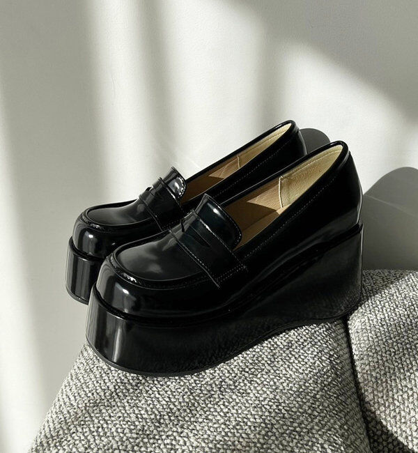  「[SSサイズ追加]マイナス３キロ見えローファー」|その他|