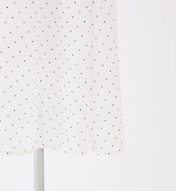  「【全骨格細見え】半袖シャーリングワンピ」|ワンピース|