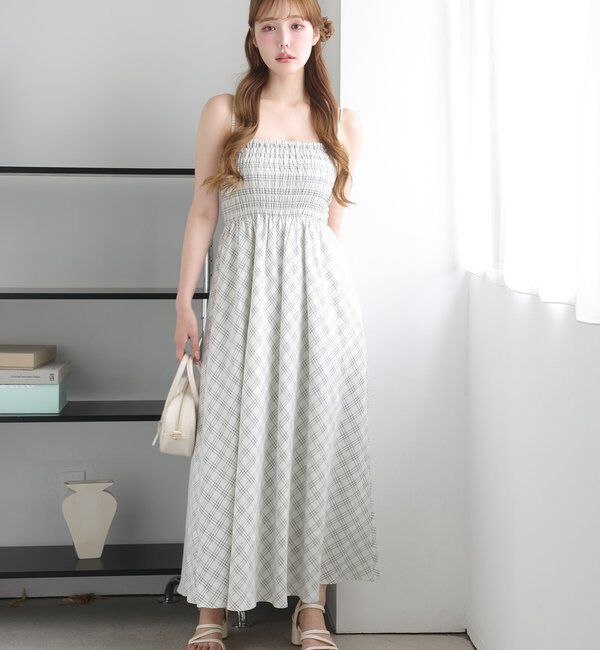  「マルチセットワンピ/ブラウス＋キャミワンピ」|ワンピース|