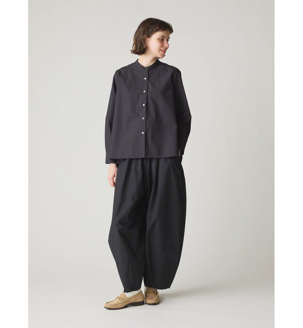 MidiUmi「MidiUmi コクーンイージーパンツ」|その他|ブラック