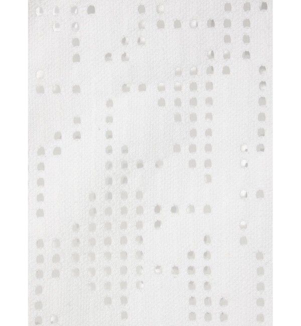 MIDIUMISOLID「MIDIUMISOLID for Ladies レースボウタイノースリーブブラウス」|シャツ・ブラウス|