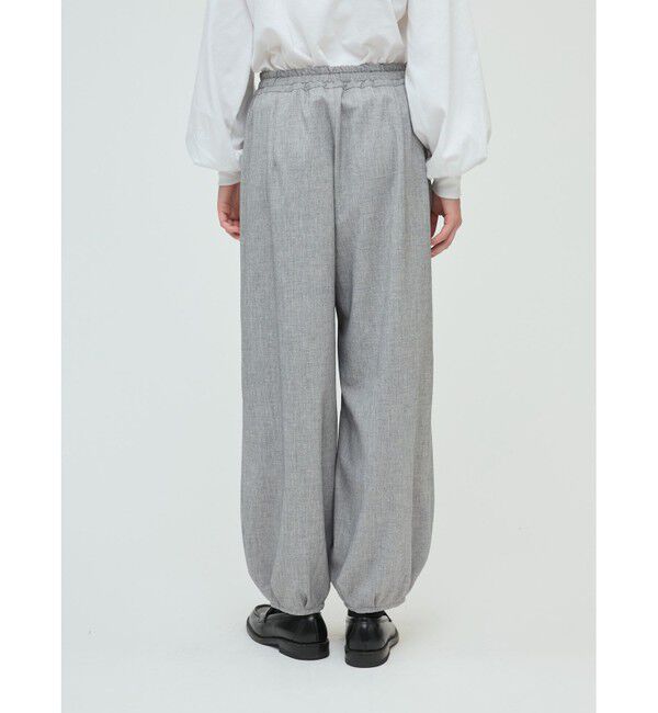 mizuiro ind「mizuiro ind タックヘムコクーンパンツ」|その他|