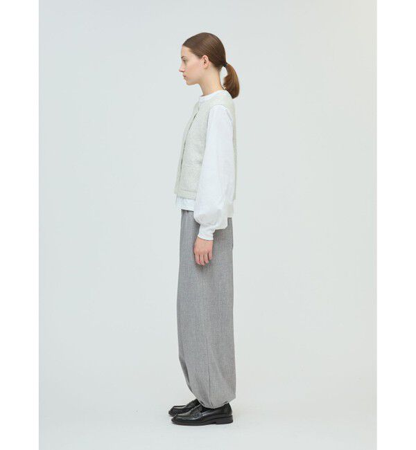 mizuiro ind「mizuiro ind タックヘムコクーンパンツ」|その他|