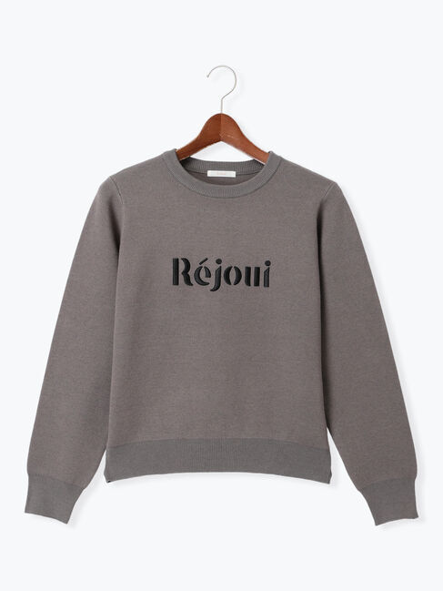 Te chichi「Rejoui刺繍ロゴニットプルオーバー」|ニット・セーター|