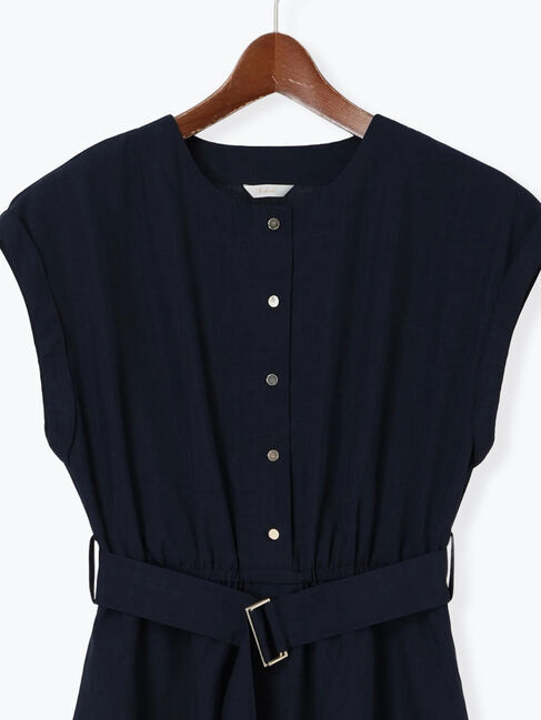 Te chichi「リネンライクウエストマークワンピース」|ワンピース|