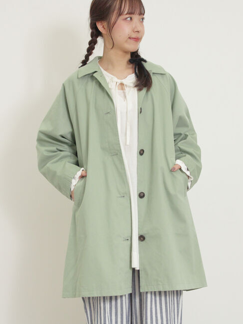 Samansa Mos2「【花粉防止】ステンカラーコート」|その他|