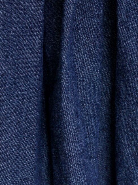 Samansa Mos2「デニム・ツイル前後2WAYベスト」|ダウンベスト・ベスト|