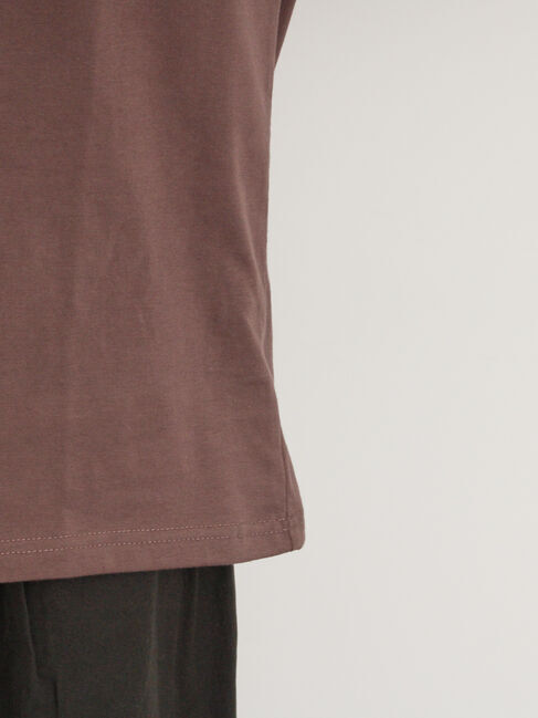 Samansa Mos2「シアーレース襟付Tシャツ」|Tシャツ・カットソー|