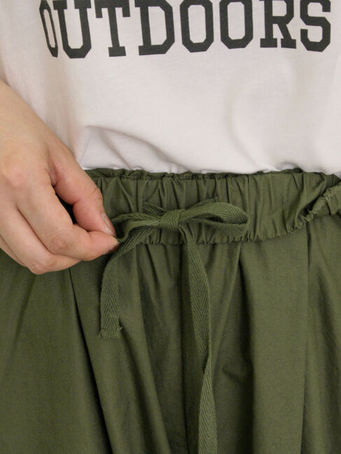 Samansa Mos2「裾タックテーパードパンツ」|その他|