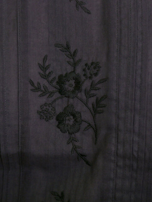 Samansa Mos2「フラワー柄刺繍レースブラウス」|シャツ・ブラウス|