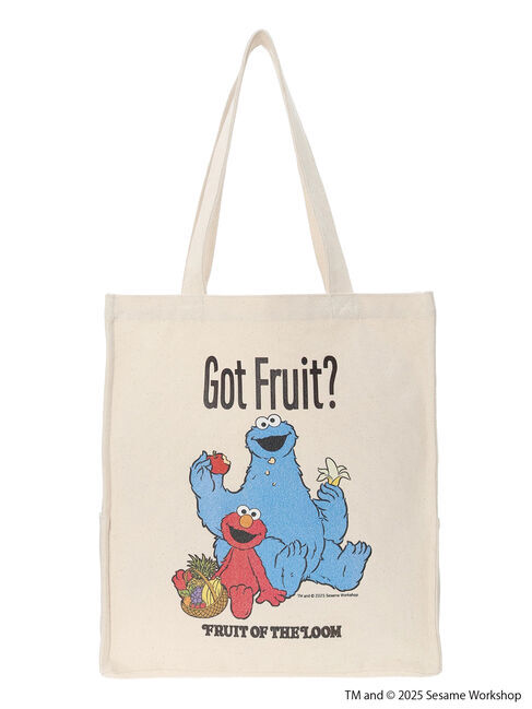 Samansa Mos2 Lagom「【FRUIT OF THE LOOM】クッキーモンスター&エルモ トート」|その他|