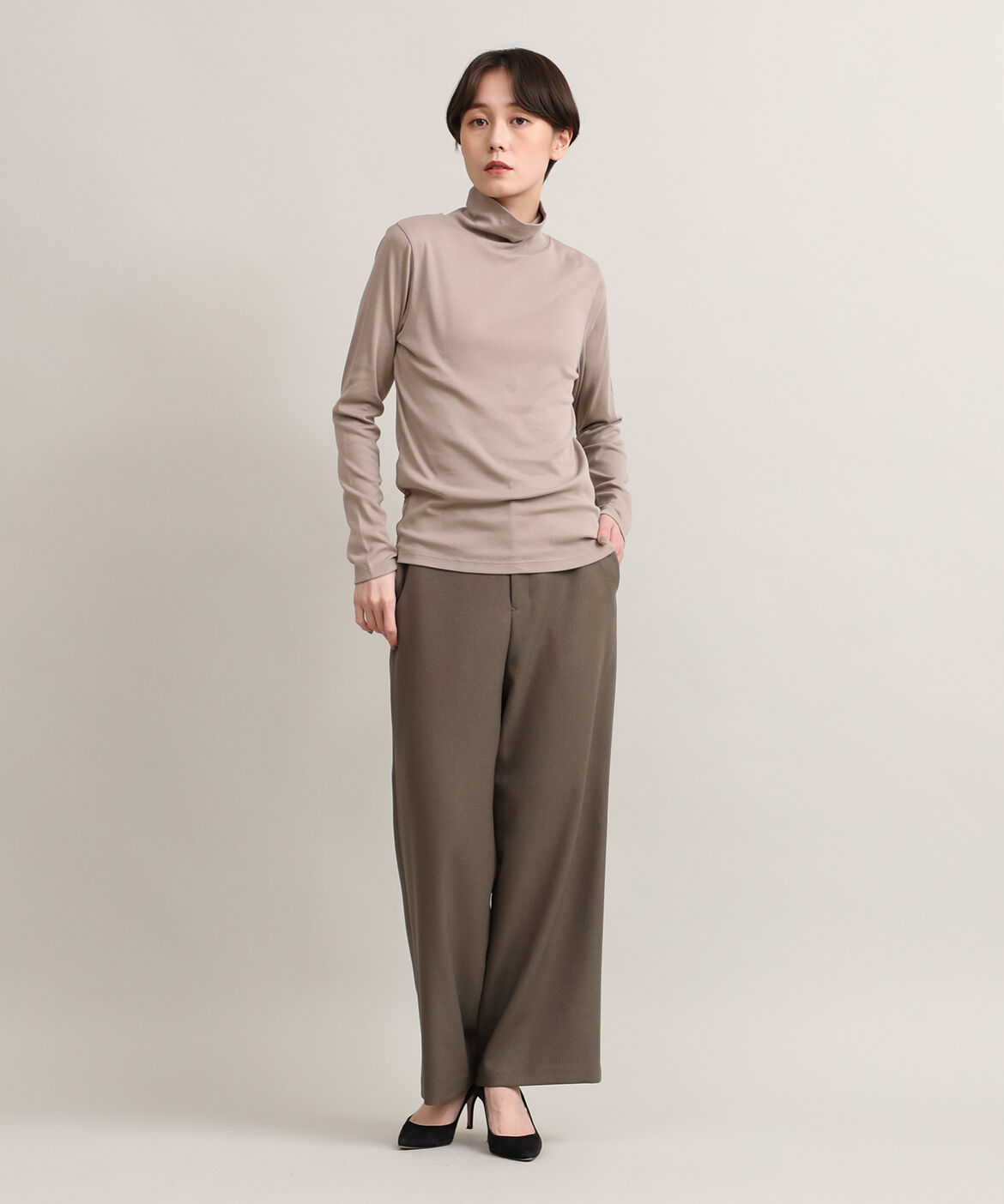 DAY by DAY it&rsquo;s international「ウールライクセミワイドパンツ」|その他|