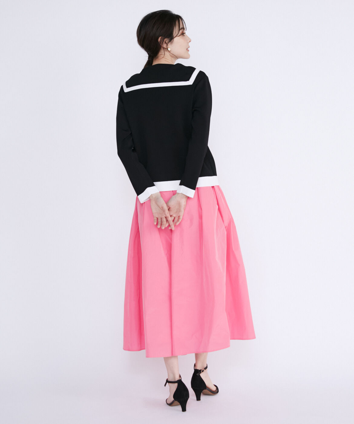 Maglie le cassetto「セーラーカラージップカーディガン」|カーディガン|