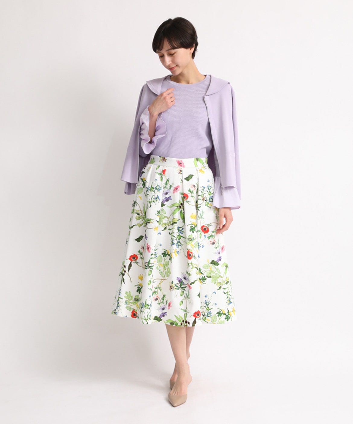 Maglie le cassetto「セーラーカラージップカーディガン」|カーディガン|