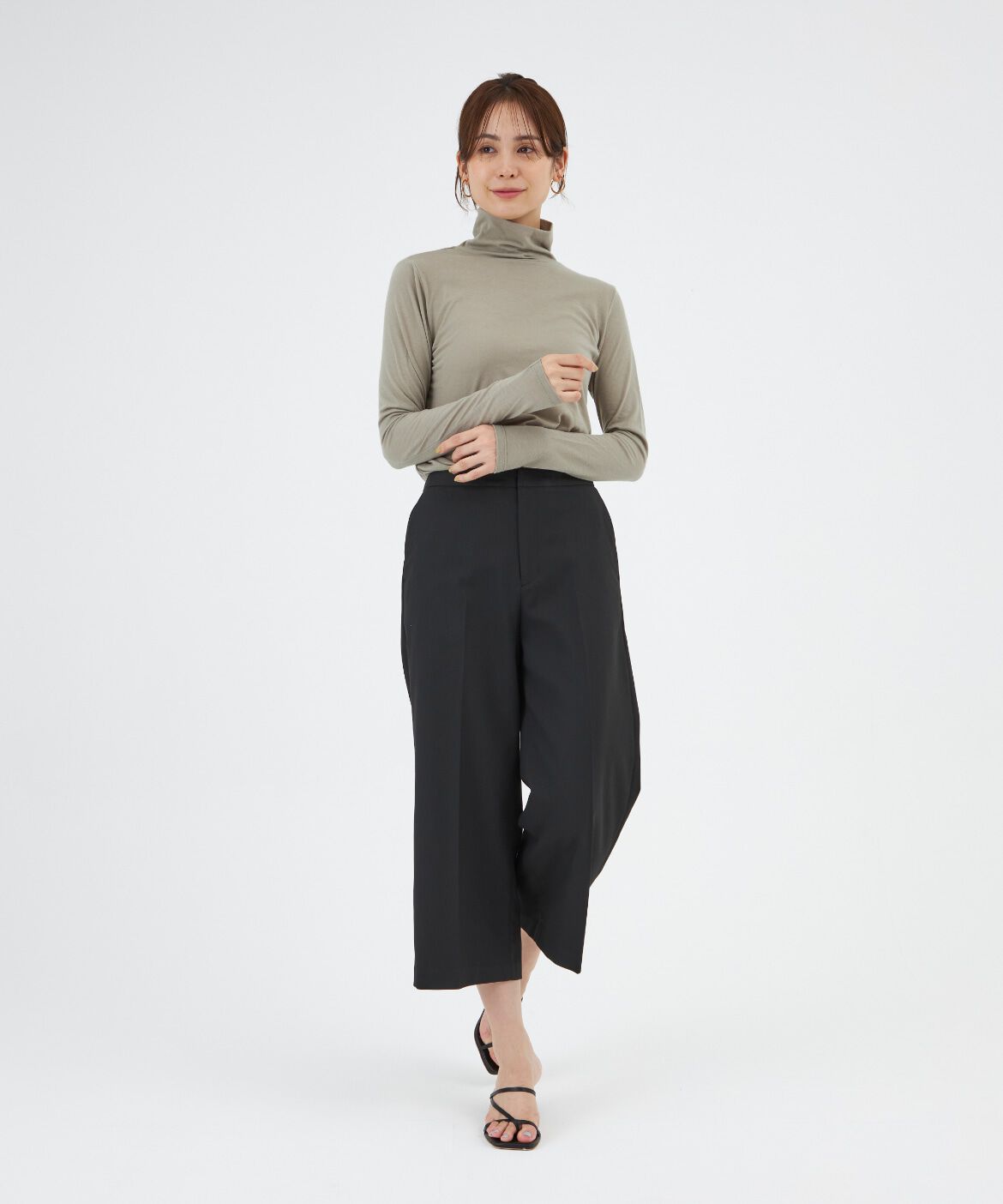 I.T.'S international「ハイネックシアーカットソー」|Tシャツ・カットソー|