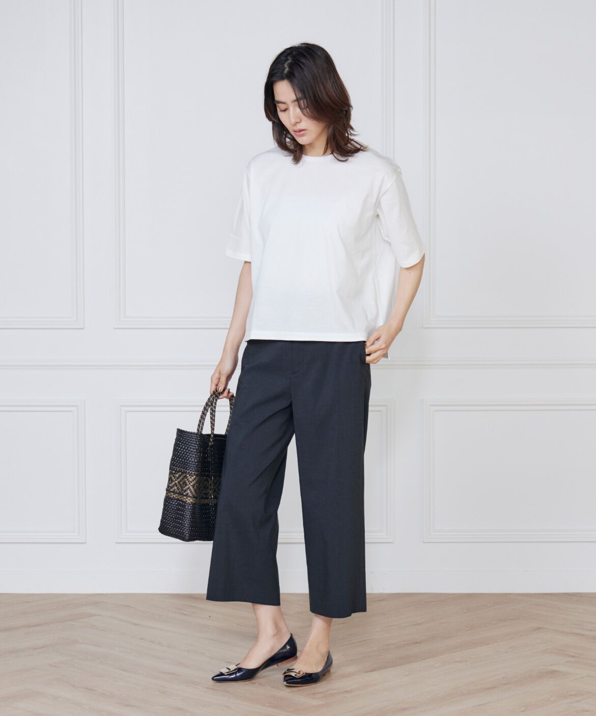 7-IDconcept.「オーガニックコットンクルーネックTシャツ」|Tシャツ・カットソー|