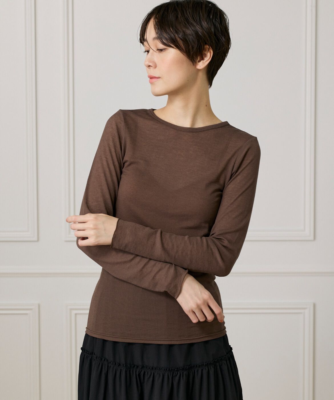 DAY by DAY it&rsquo;s international「シアーテレコクルーネックプルオーバー」|Tシャツ・カットソー|