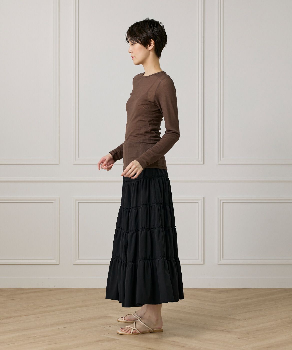 DAY by DAY it&rsquo;s international「シアーテレコクルーネックプルオーバー」|Tシャツ・カットソー|