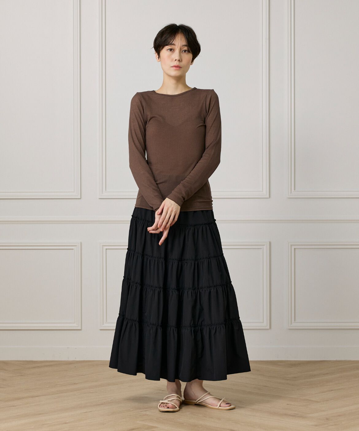 DAY by DAY it&rsquo;s international「シアーテレコクルーネックプルオーバー」|Tシャツ・カットソー|