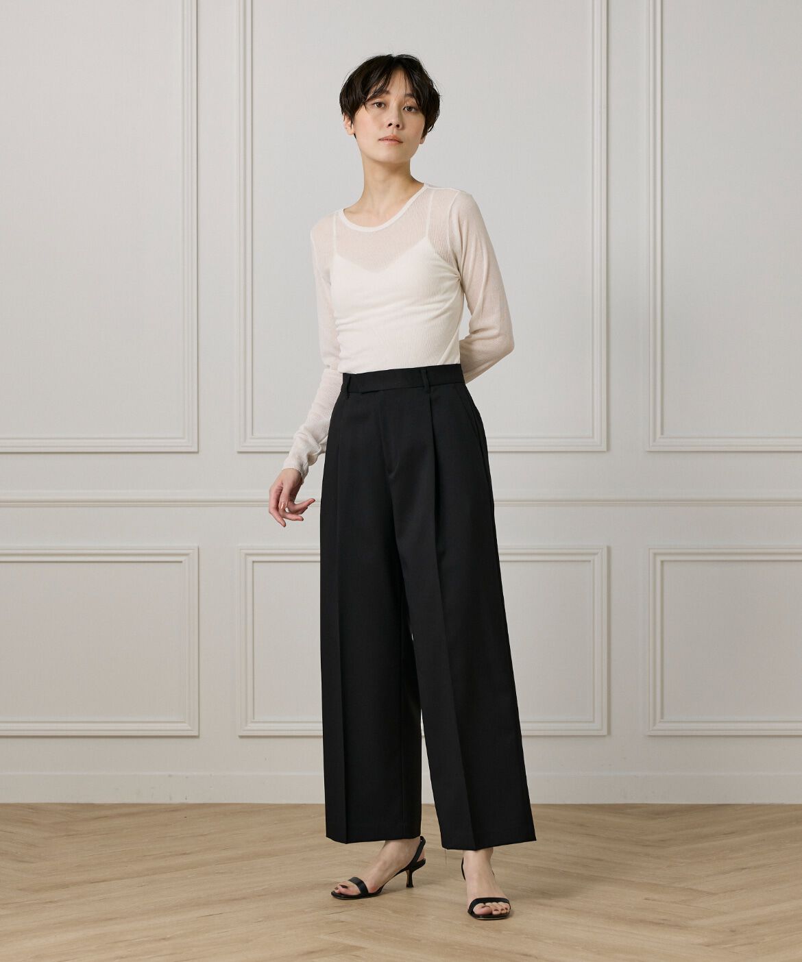 DAY by DAY it&rsquo;s international「シアーテレコクルーネックプルオーバー」|Tシャツ・カットソー|