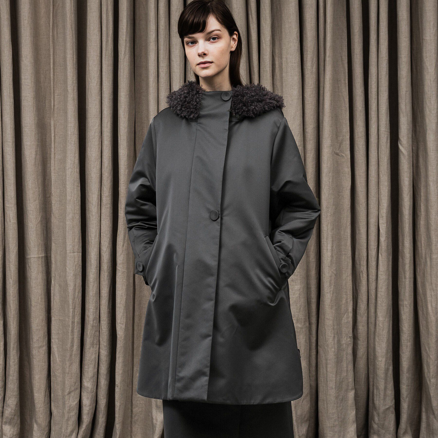 UNTITLED「ベーネグログランコート」|ミリタリー・モッズコート|