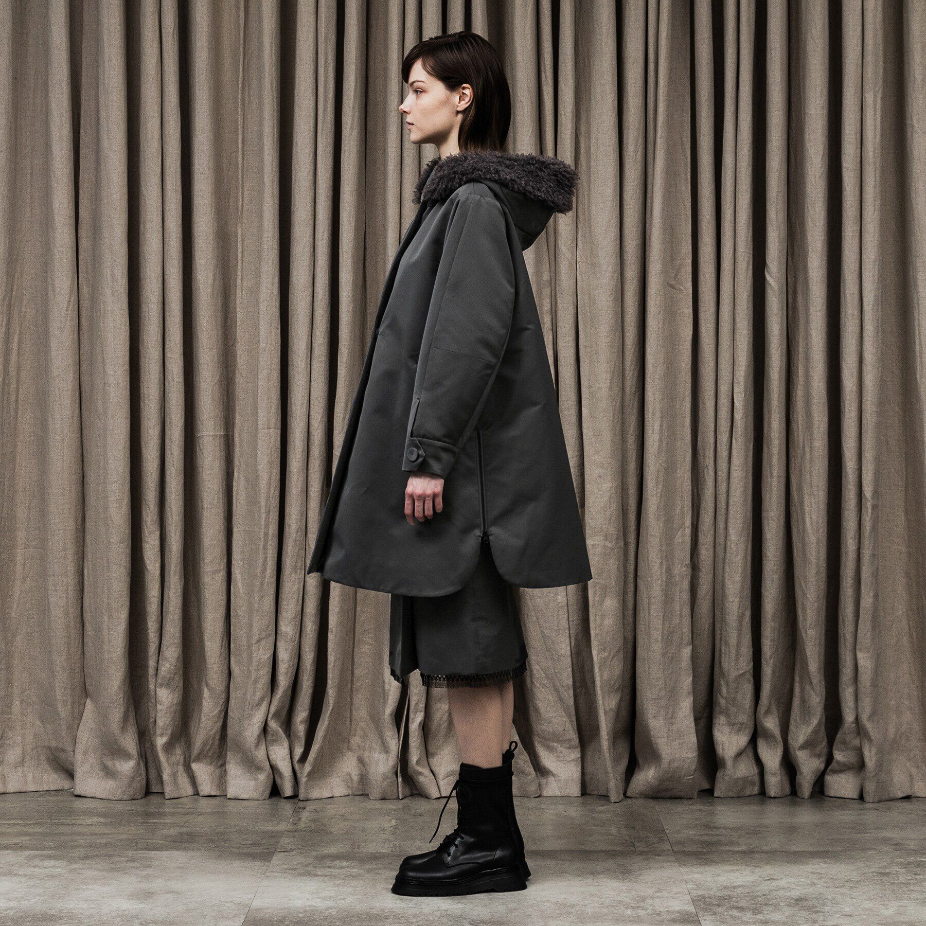 UNTITLED「ベーネグログランコート」|ミリタリー・モッズコート|