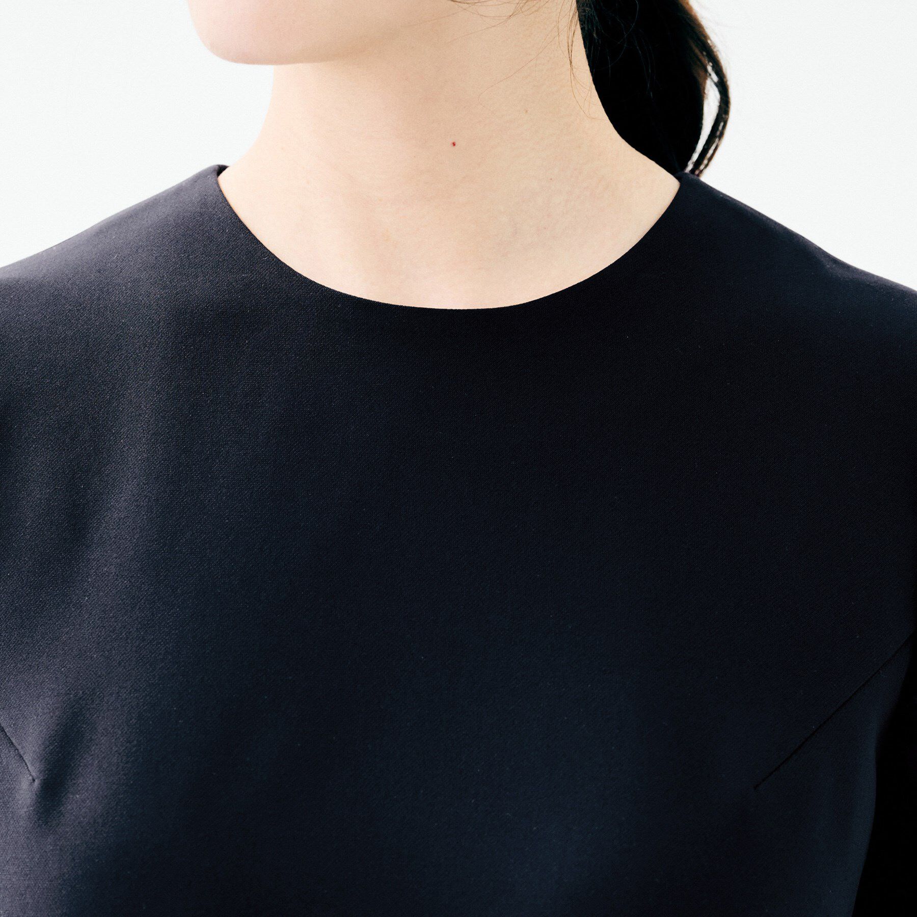 UNTITLED「カットジャカードスリーブ ワンピース」|ワンピース|