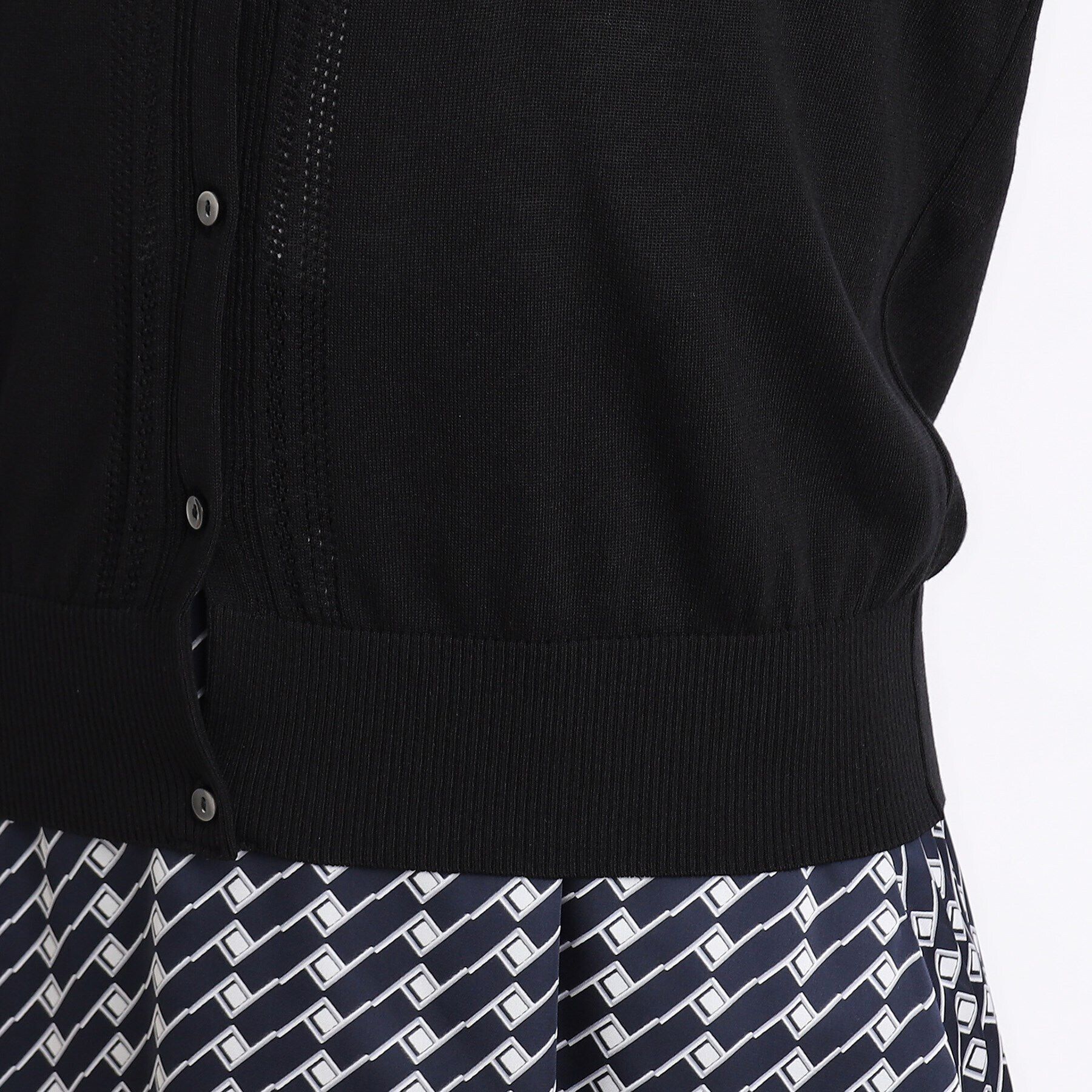 Reflect「【SALE／洗える／法事でも使える】涼しげカーディガン」|カーディガン|