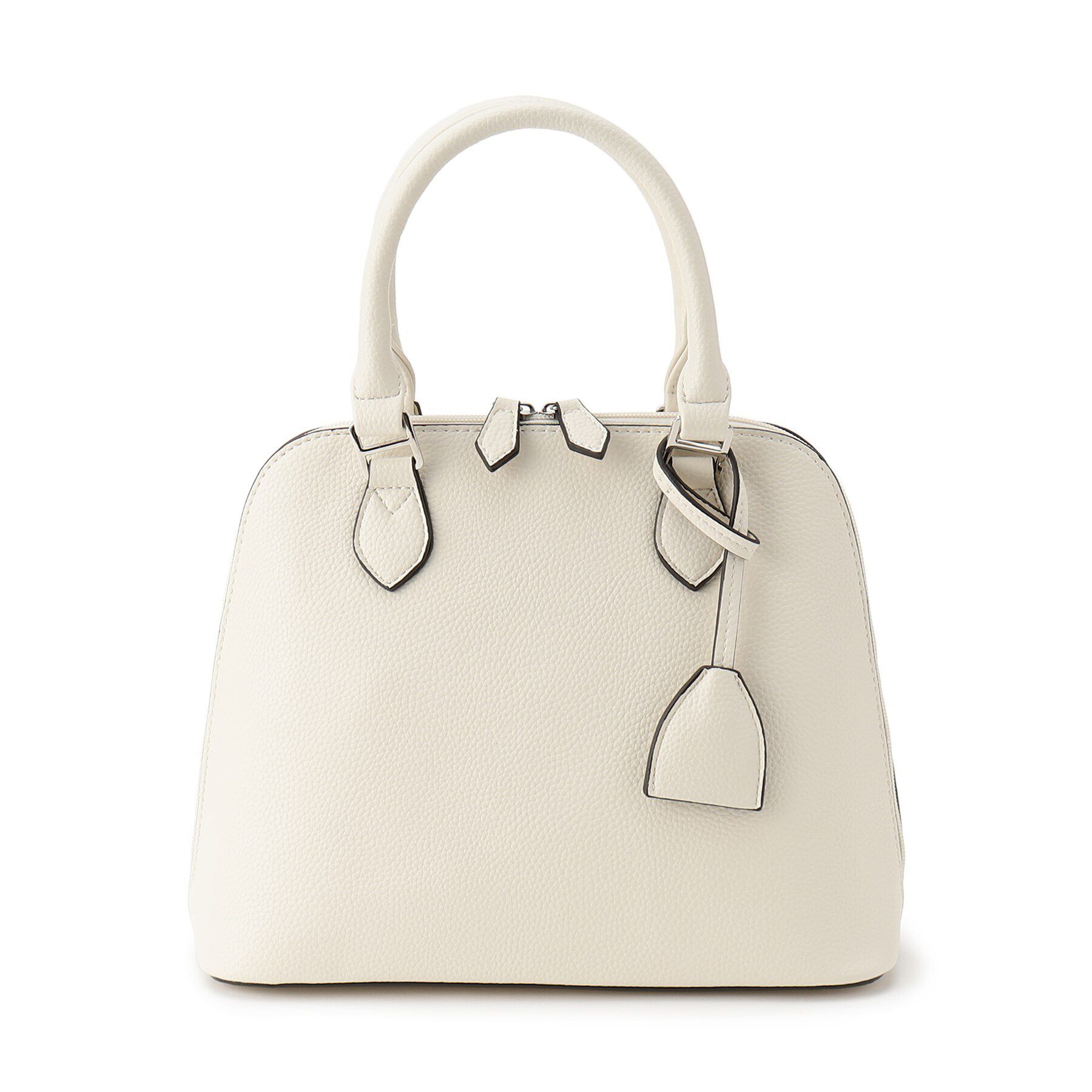 Reflect「【夏SALE／フォーマル/通勤にも使える】スクエアフォルムバッグ」|ハンドバッグ|グレージュ(050)