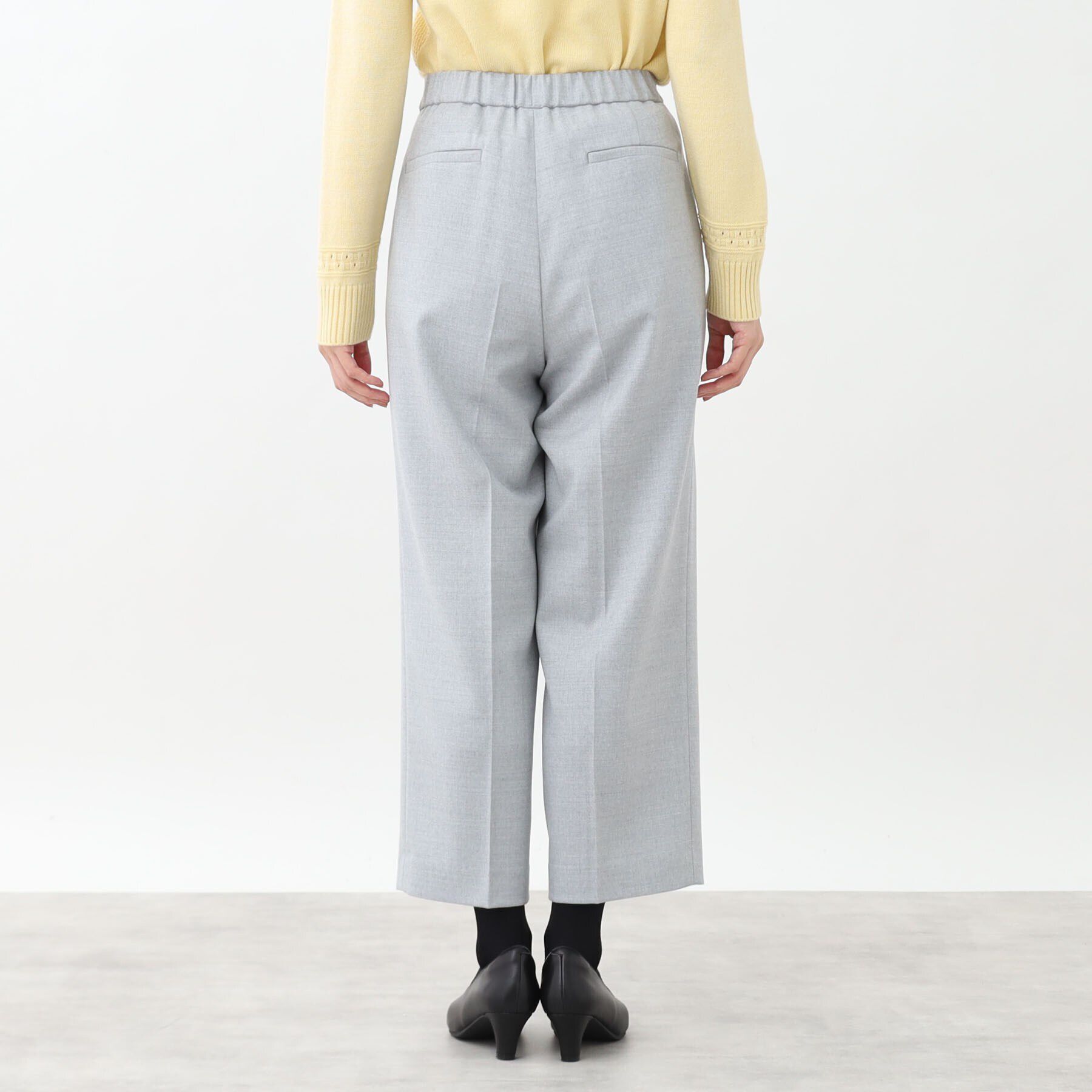 Reflect「【すっきりシルエット】ウール混ワイドパンツ」|その他|