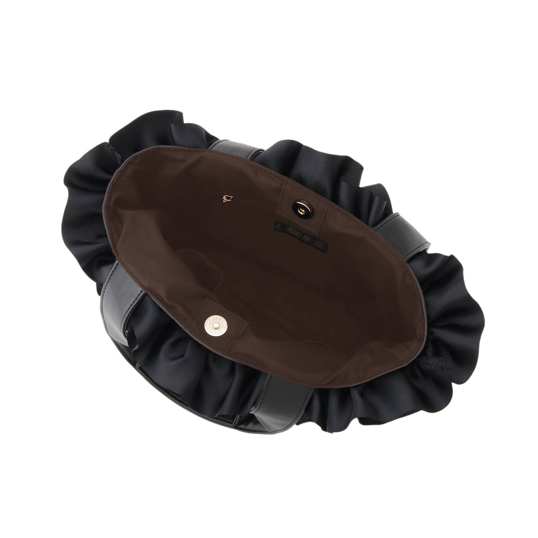 Reflect「サテンフリルバッグ」|トートバッグ|