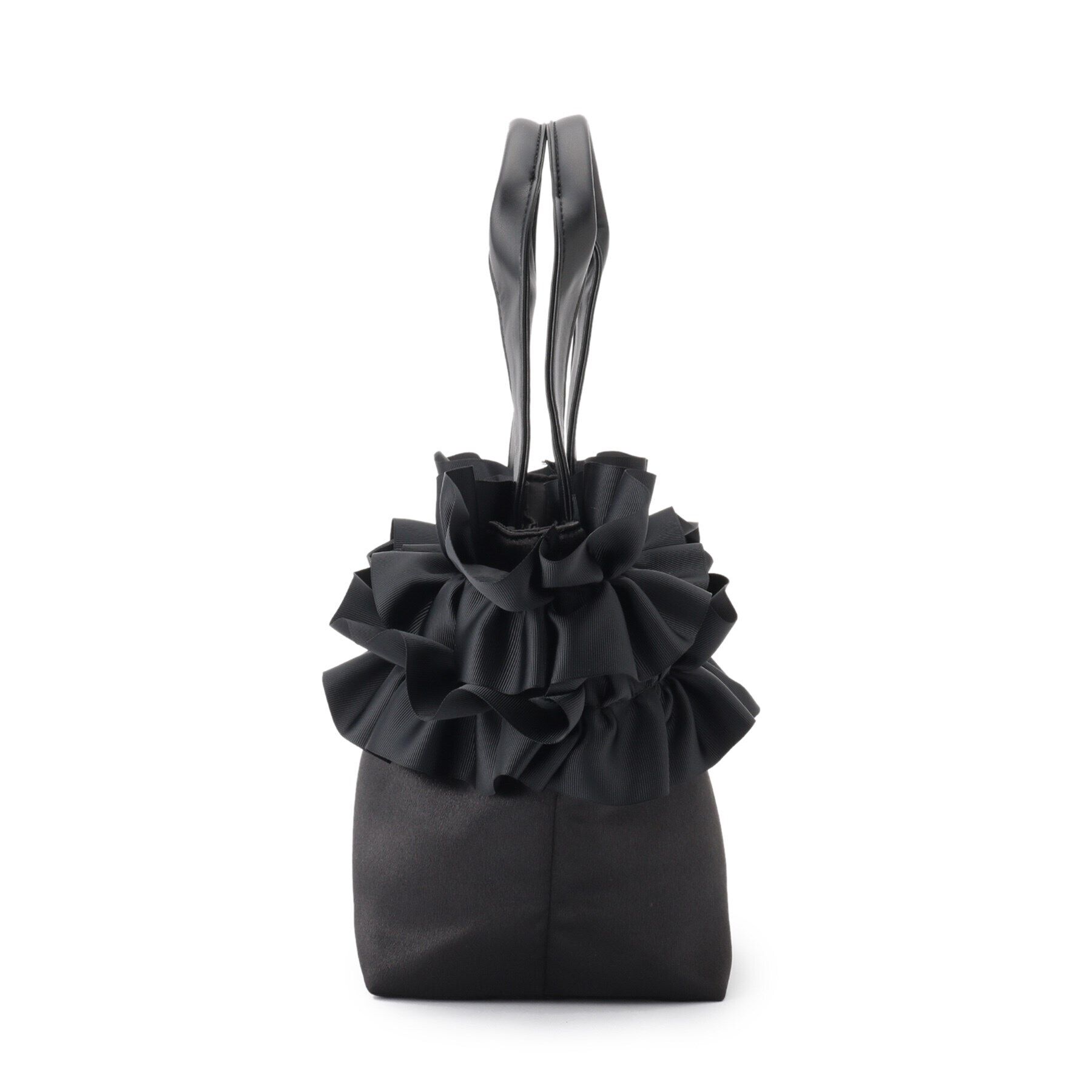 Reflect「サテンフリルバッグ」|トートバッグ|