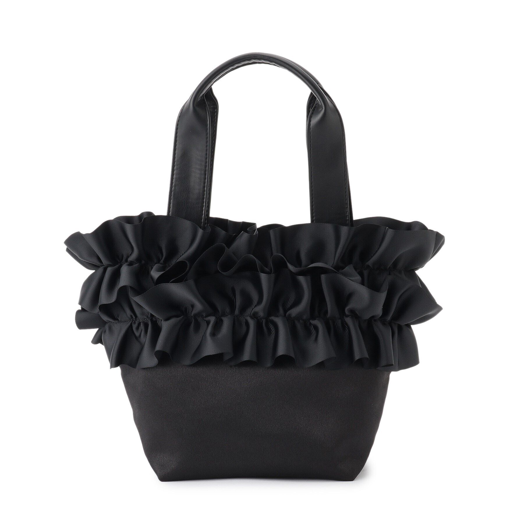 Reflect「サテンフリルバッグ」|トートバッグ|