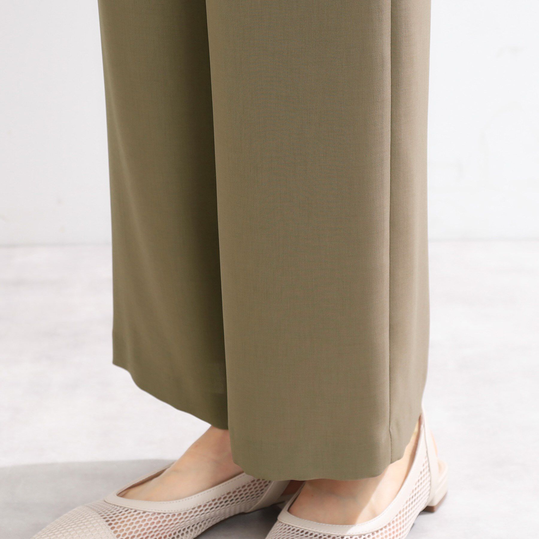 Reflect「【私のパンツ／UVカット／マシンウォッシュ可】フレアシルエットパンツ」|その他|