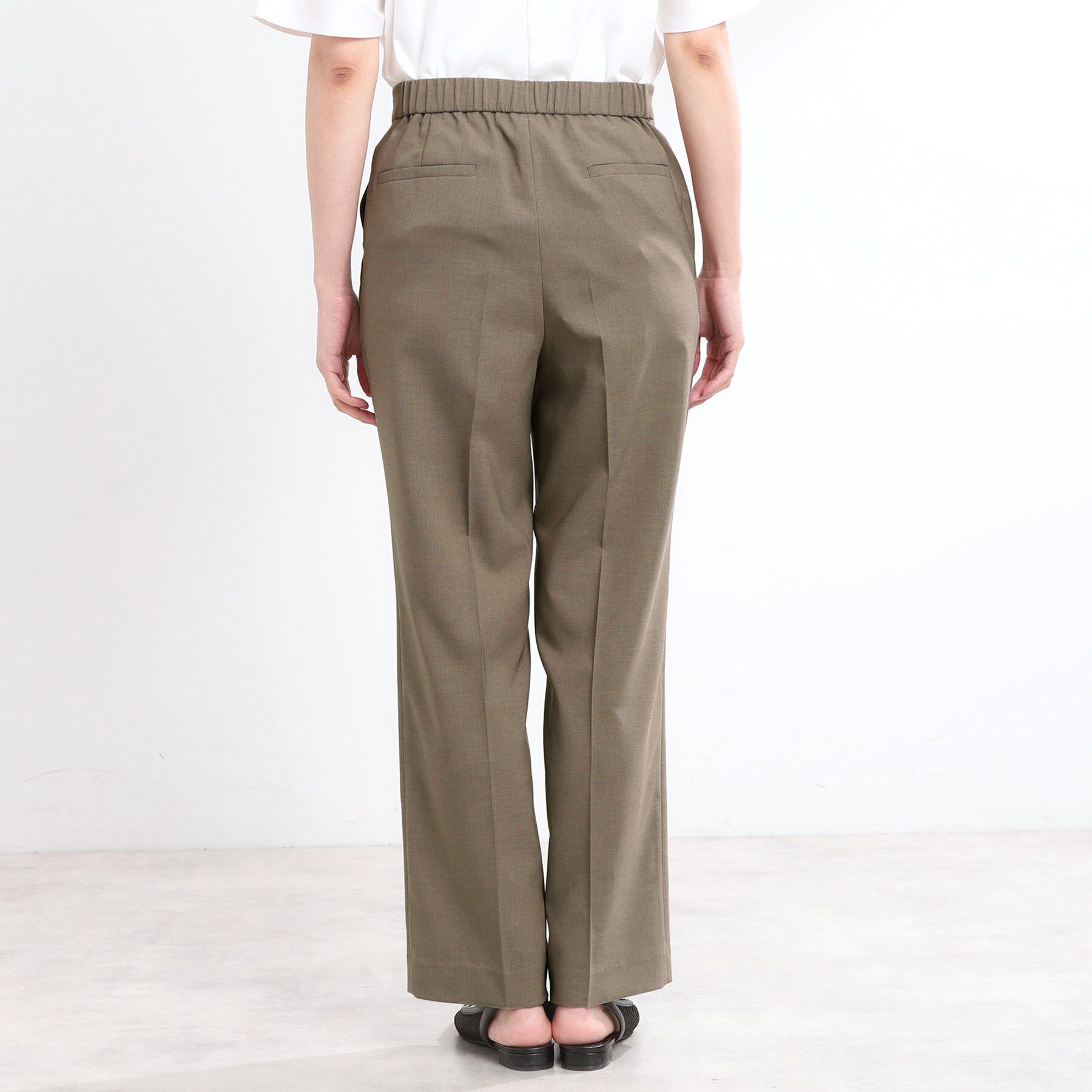 Reflect「【マシンウォッシュ可】リネンライクフレアパンツ」|その他|