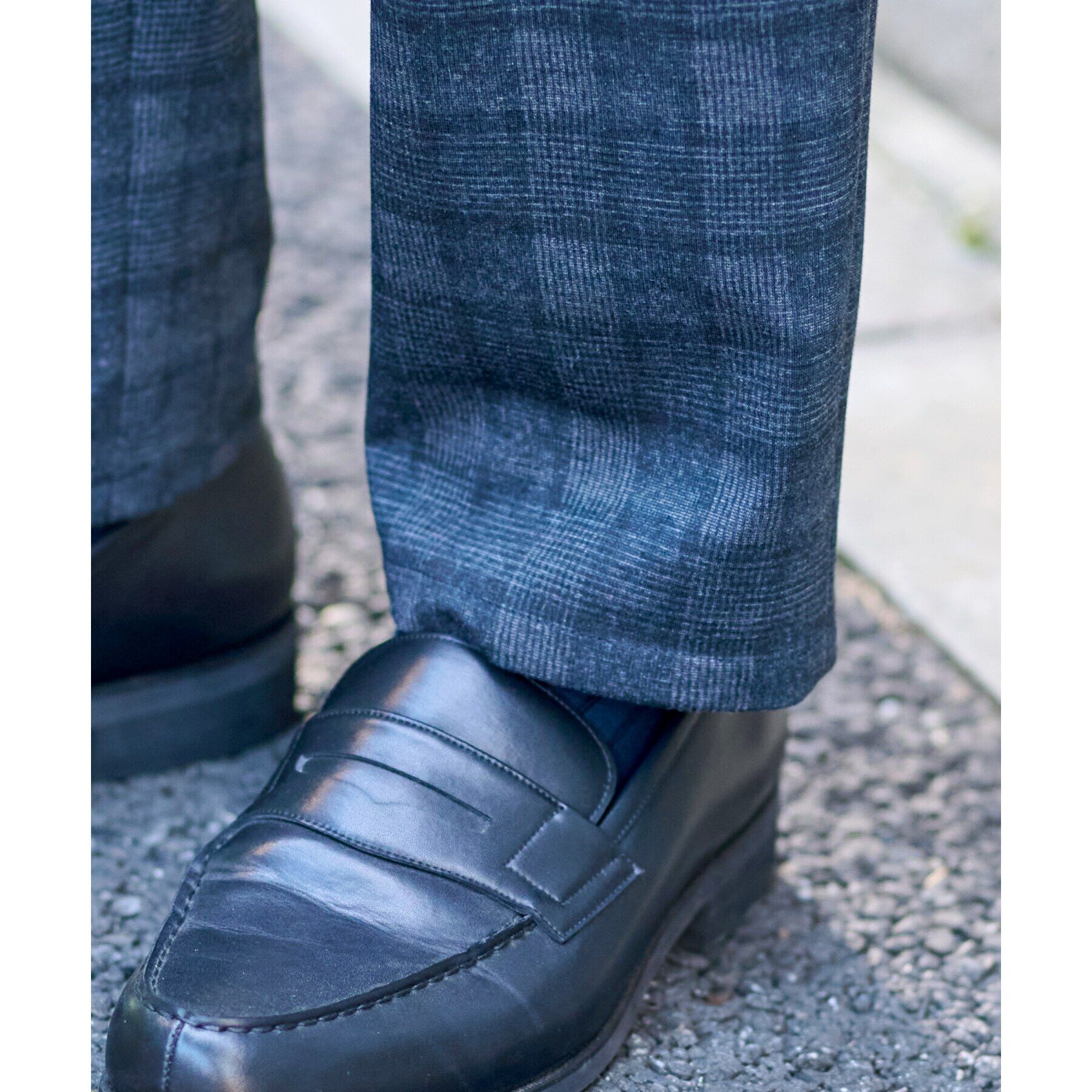 DRESSTERIOR「【セットアップ可】ネイビーグレンチェックパンツ」|その他|