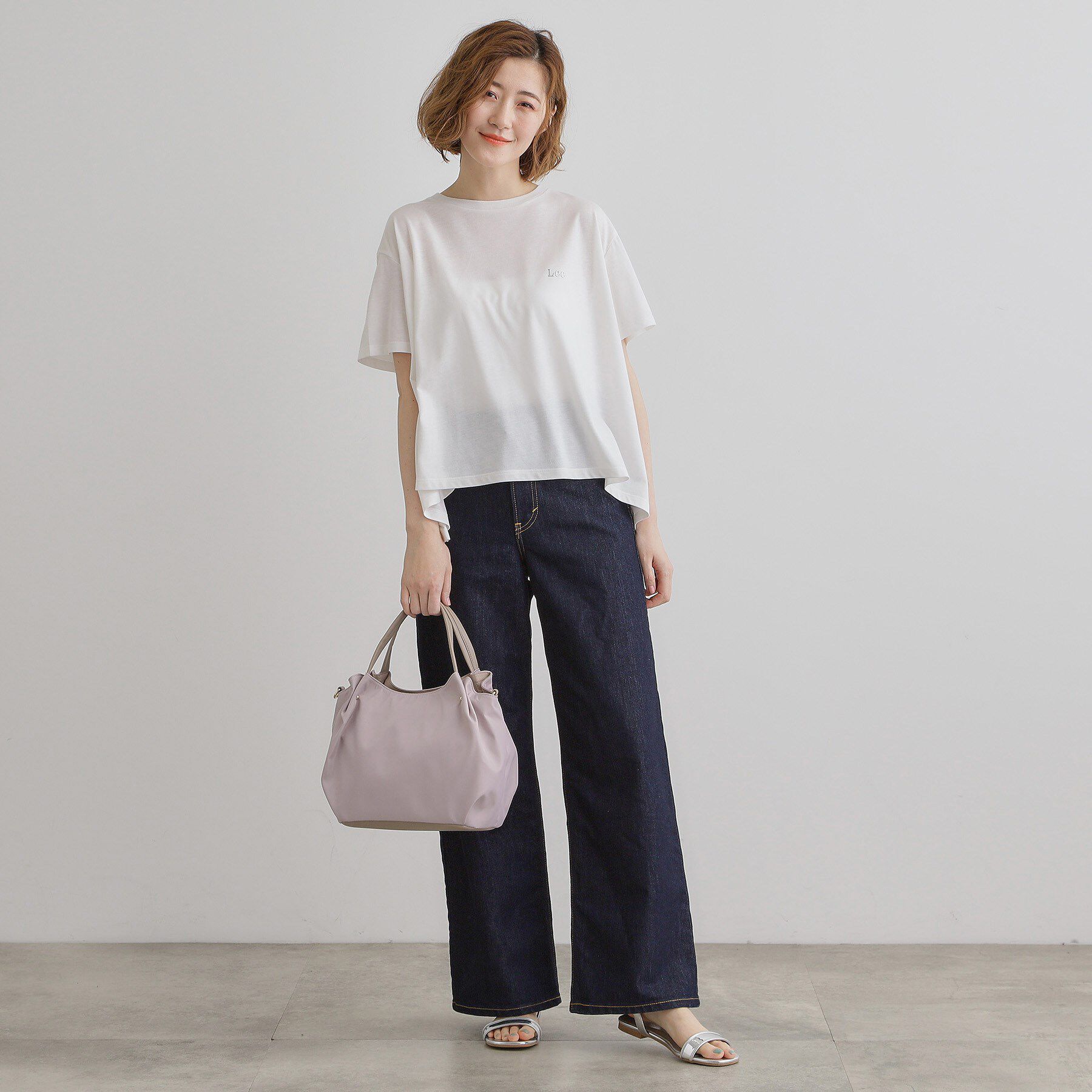 grove「【晴れの日も雨の日も】撥水タック3層2WAYトート」|トートバッグ|