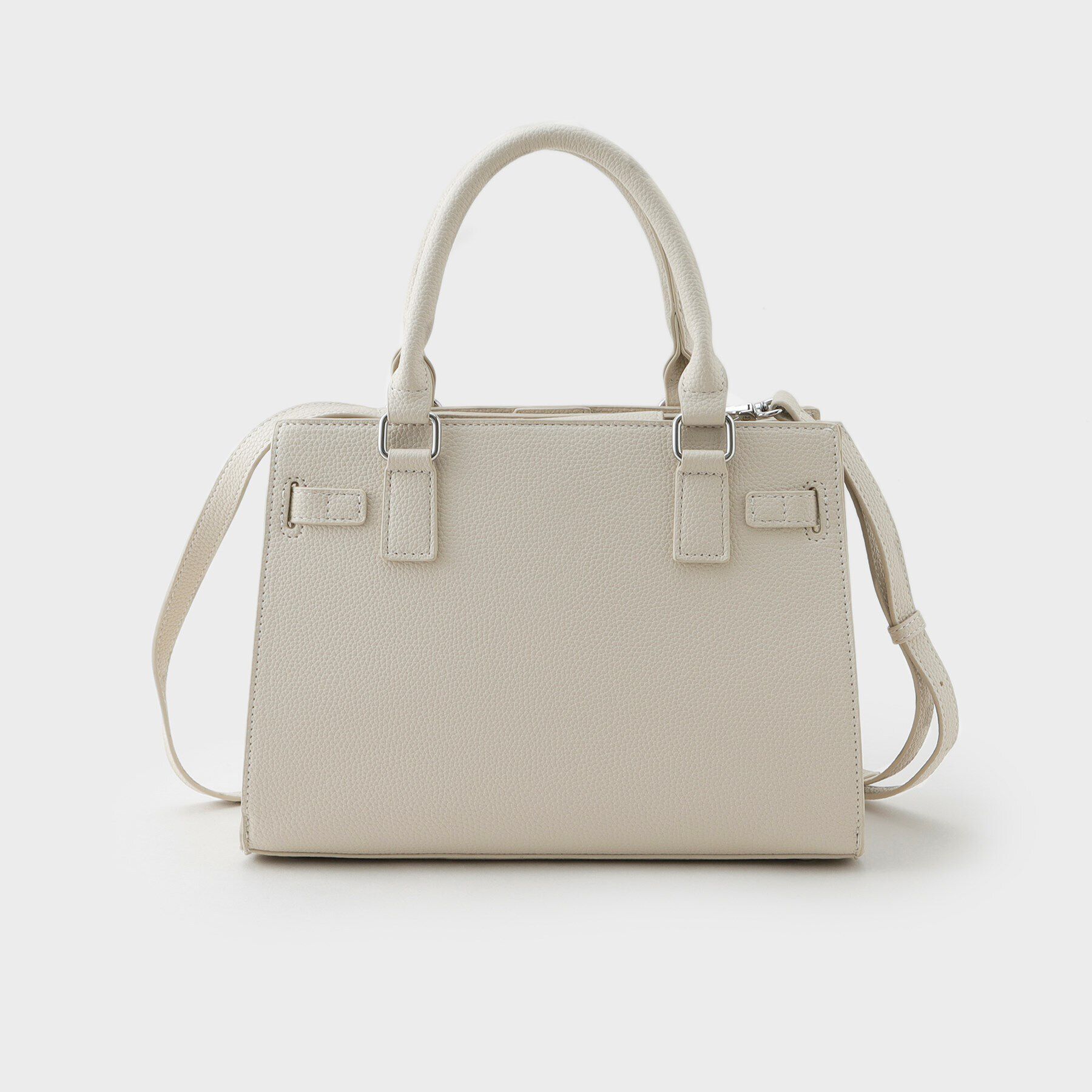 INDIVI「◆【合皮／フォーマル】ショルダー付きスクエアバッグ」|ショルダー・メッセンジャー|