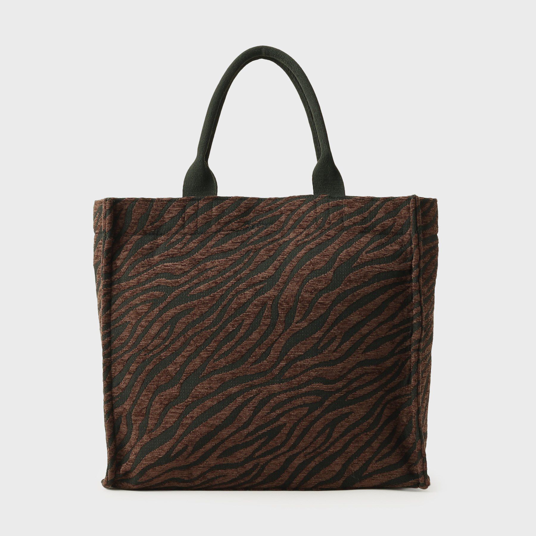 INDIVI「【選べる柄バリエ】スクエアトートバッグ」|トートバッグ|