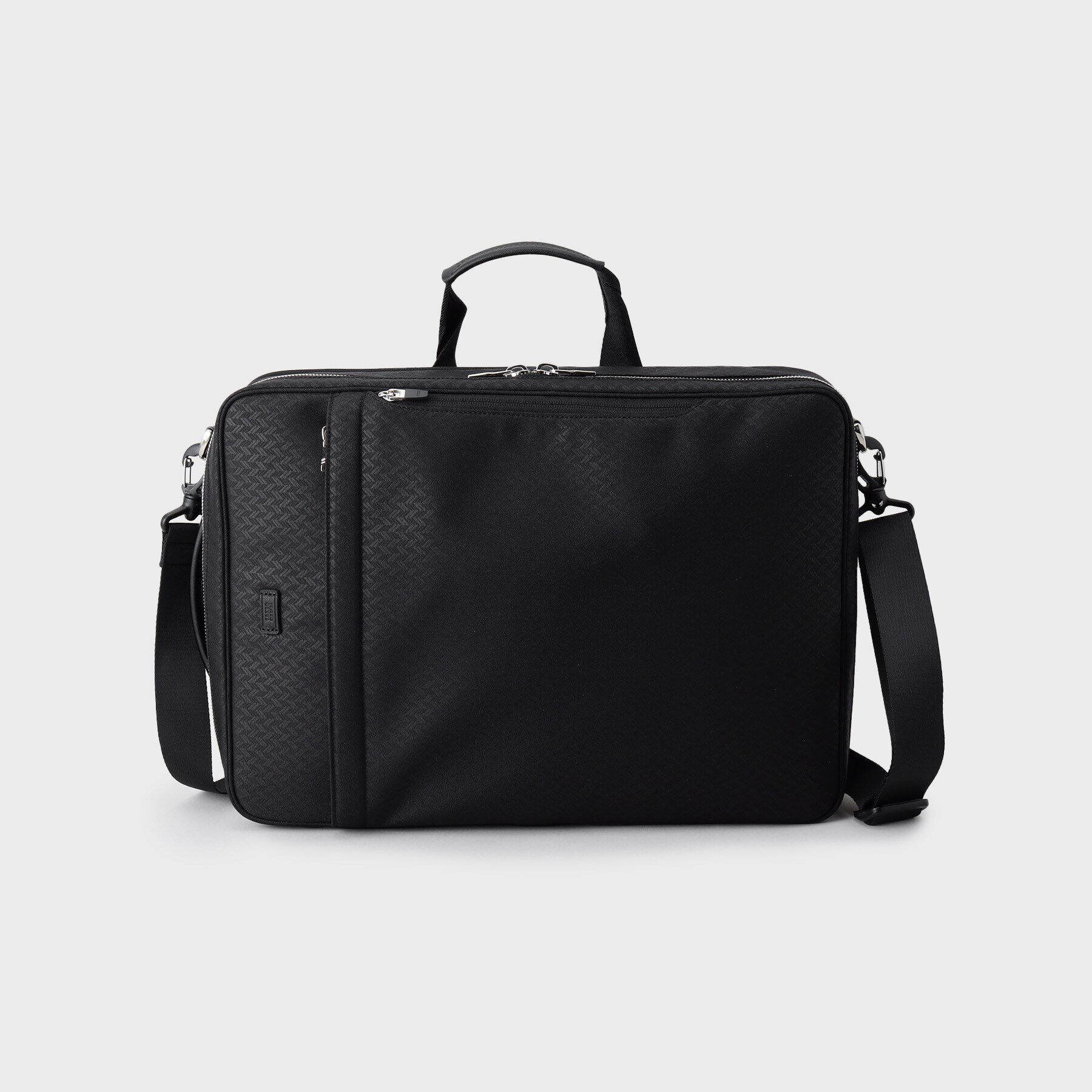 TAKEO KIKUCHI「【3WAY/15インチPC対応】ヒートエンボス矢絣柄 バッグ」|リュック|