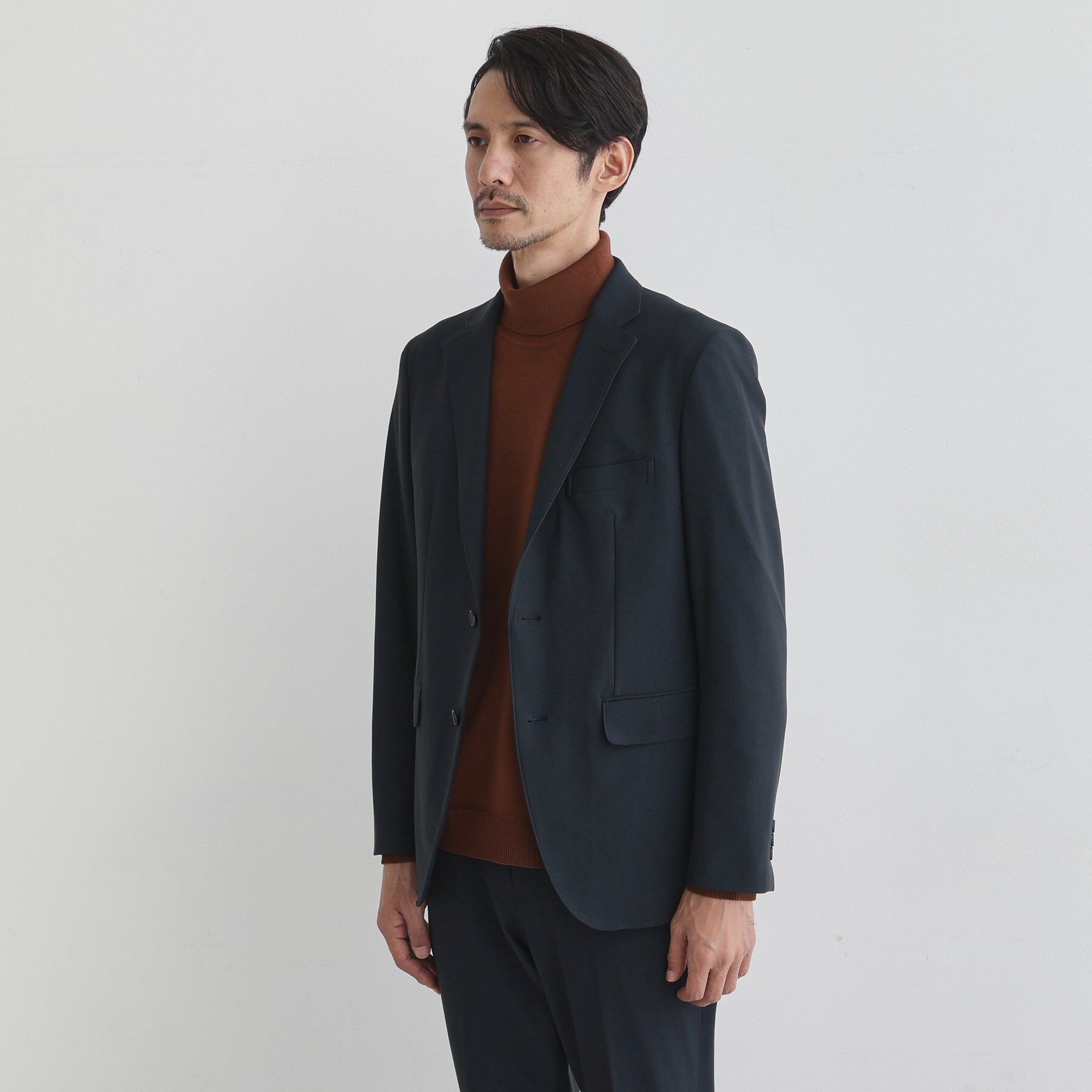 TAKEO KIKUCHI「【360&deg;ストレッチ／セットアップ対応】None Of Stress ジャケット」|テーラードジャケット|ネイビー(594)