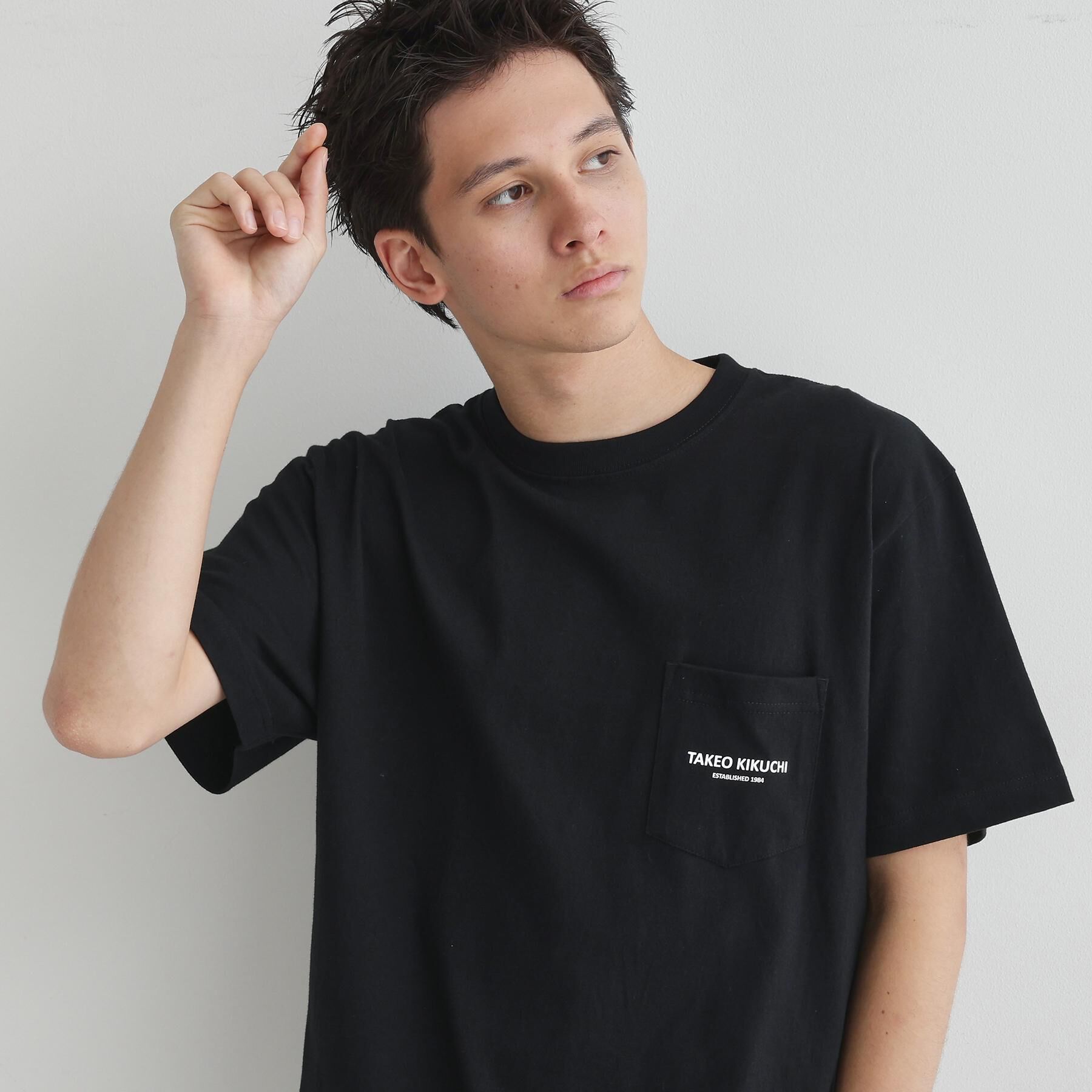 TAKEO KIKUCHI「【LIMITED】EST．1984ワンポイントロゴTシャツ」|Tシャツ・カットソー|