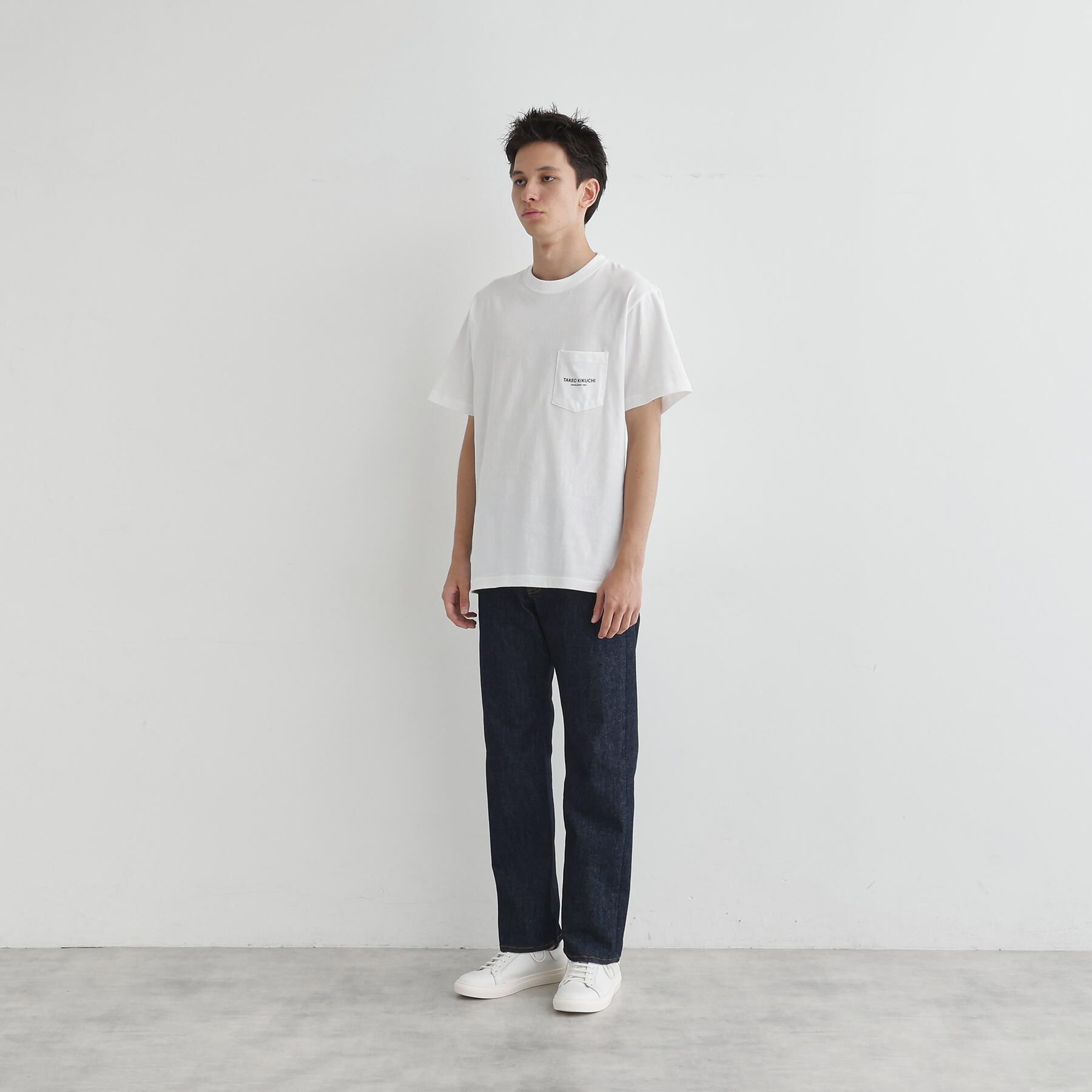 TAKEO KIKUCHI「【LIMITED】EST．1984ワンポイントロゴTシャツ」|Tシャツ・カットソー|