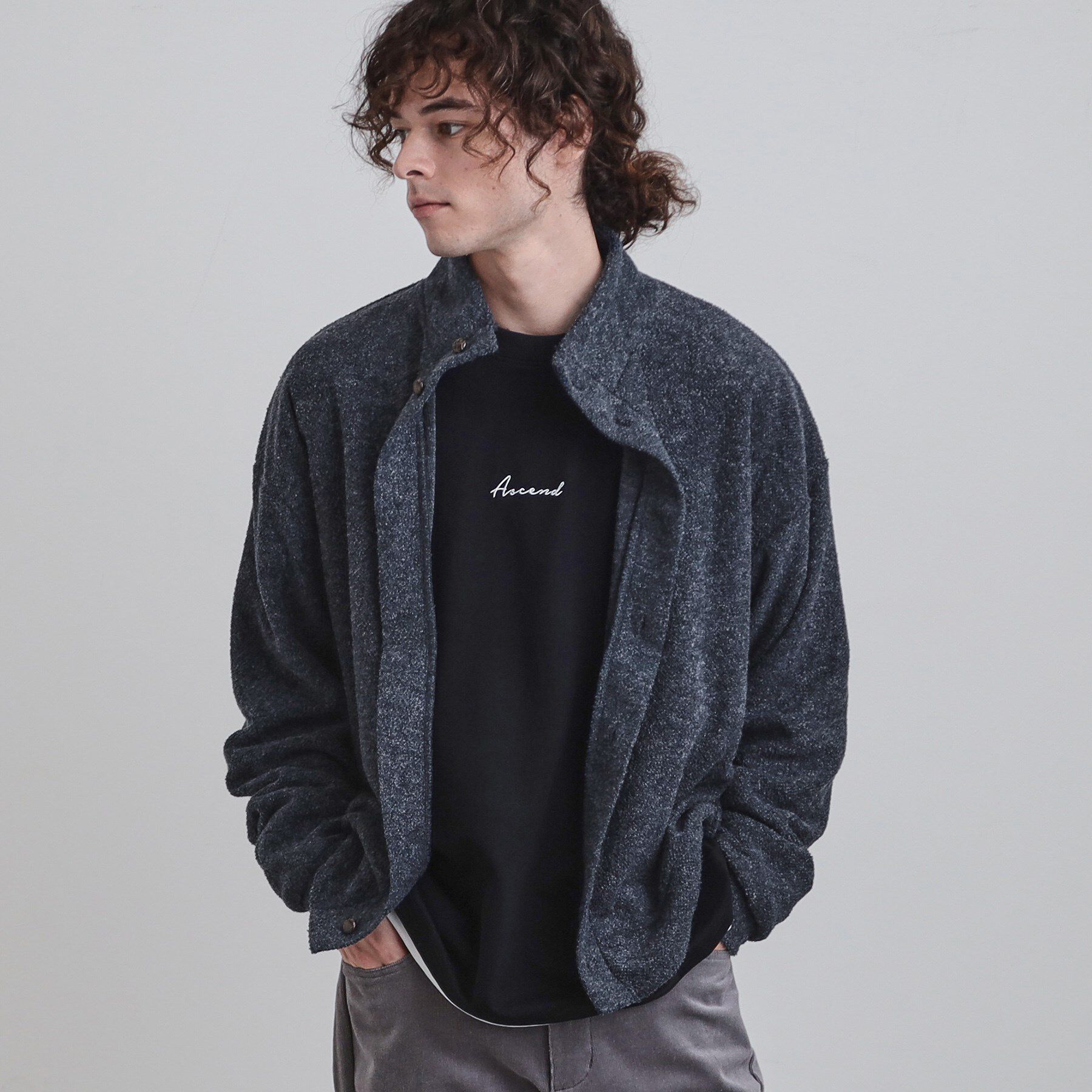 tk.TAKEO KIKUCHI「サカリバカーディガン」|カーディガン|ネイビー(094)