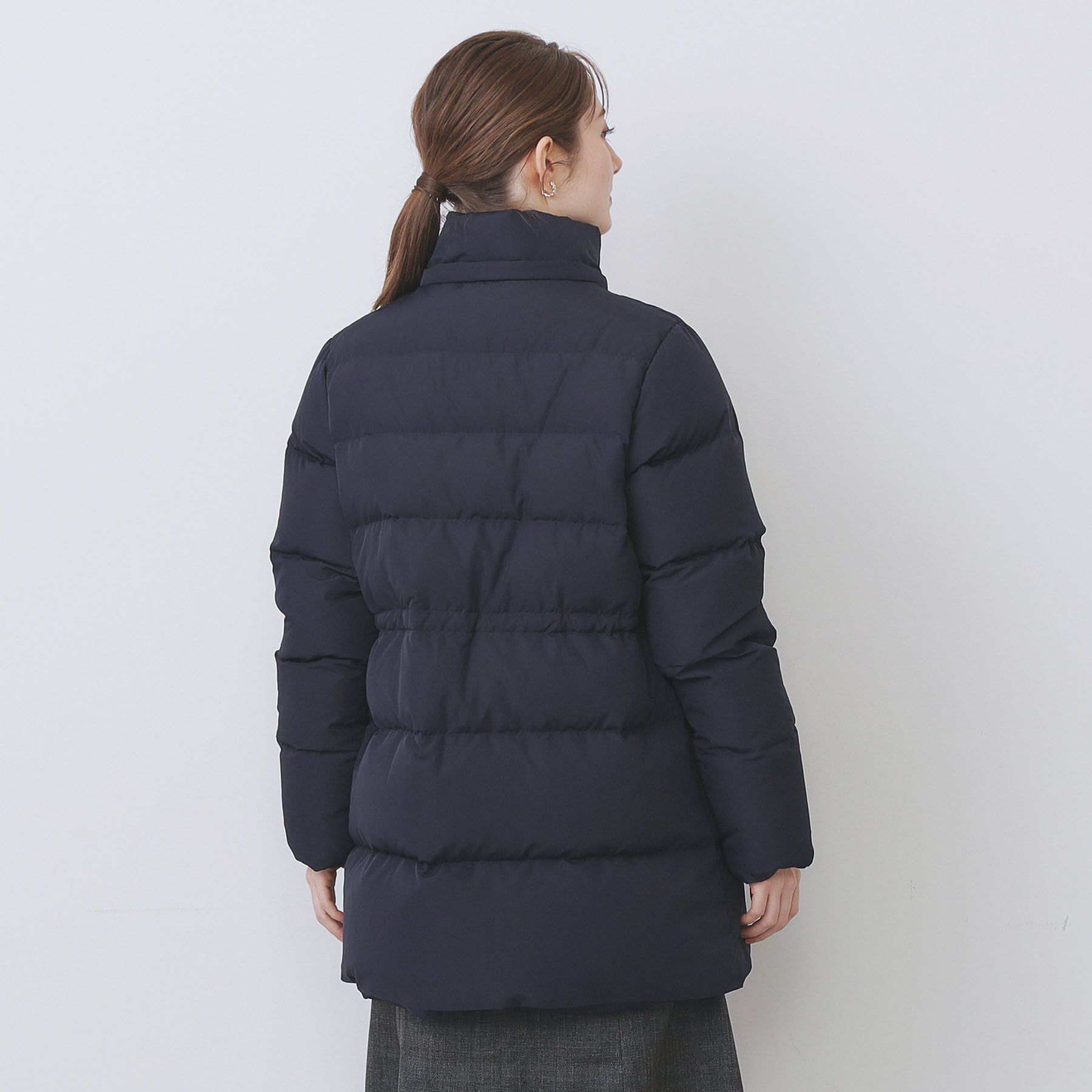 index「KAWADAダウンドロストミドルコート【撥水/洗濯機OK/2WAY/静電気防止裏地】《XS～3L》」|ダウン|